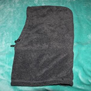 Grey Fleece Neck Warmer